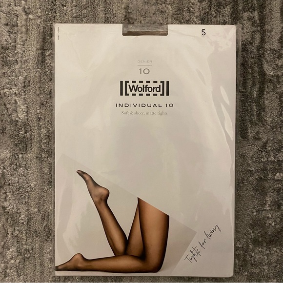 BNWT Wolford Individual 10 Tights - Picture 3 of 3